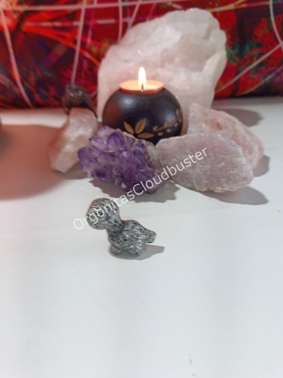 Orgonita / Electronite Dinosaurio decorativo pequeño modelo 1 - Imagen 2