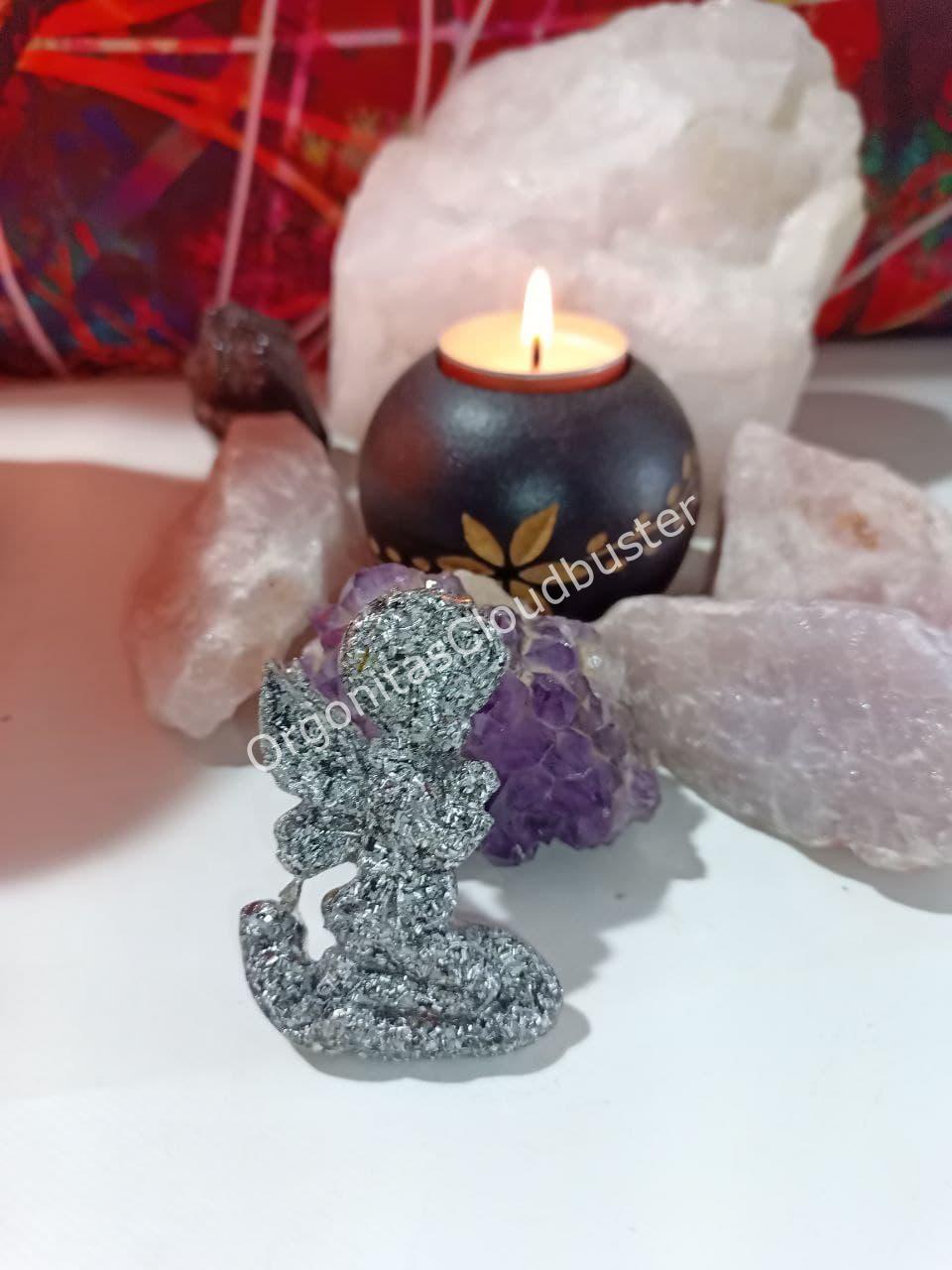 Orgonita / Electronite Angelito decorativo - Imagen 2