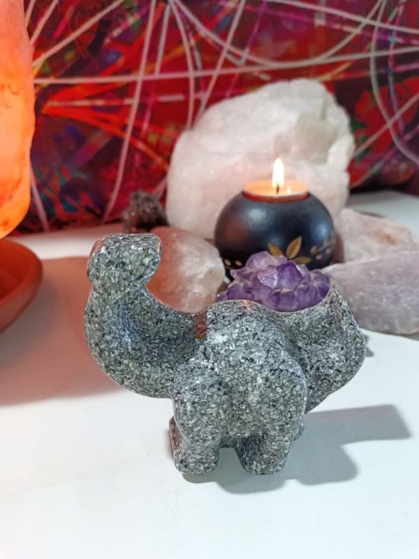 Orgonita / Electronite Dinosaurio decorativo Grande Mod. 2. - Imagen 3