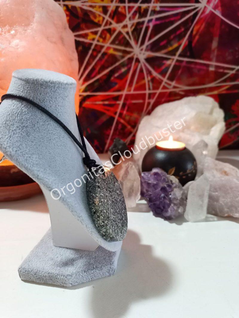 Orgonita / Electronite Colgante Círculo Grande. - Imagen 6