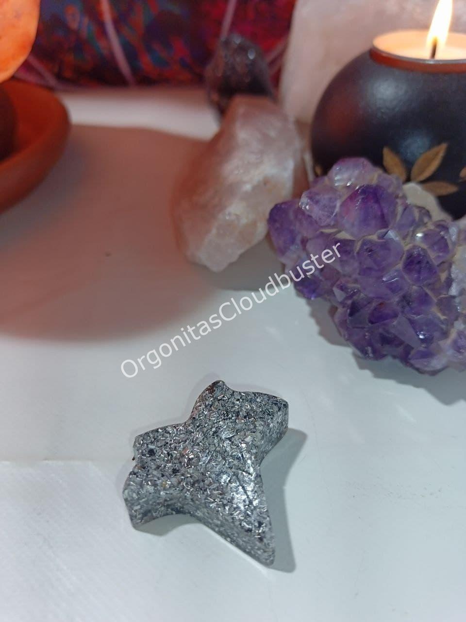 Orgonita / Electronite Hoja en Punta