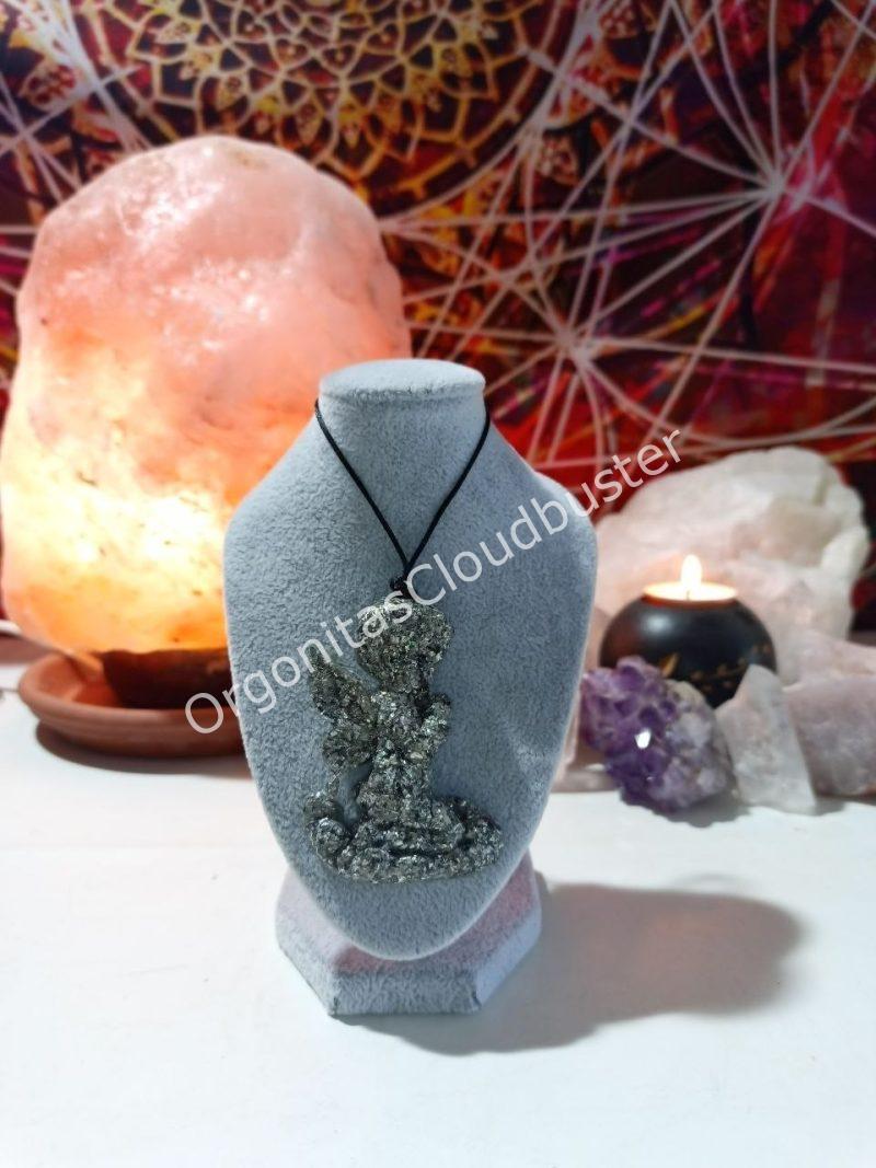 Orgonita / Electronite Colgante forma de Ángel - Imagen 6