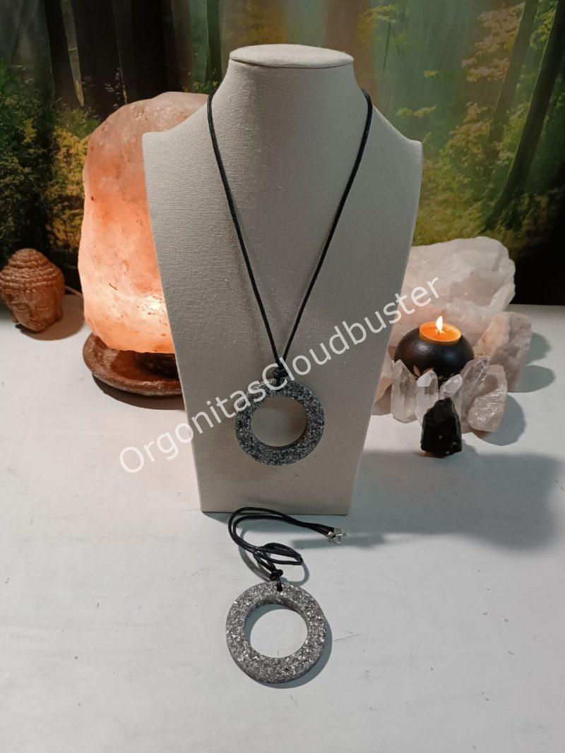 Orgonita / Electronite Colgante Aro Grande. - Imagen 4