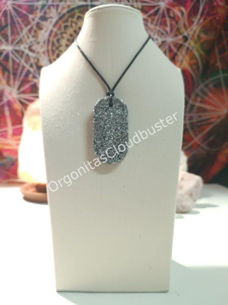 Orgonita / Electronite Colgante Chapa Militar