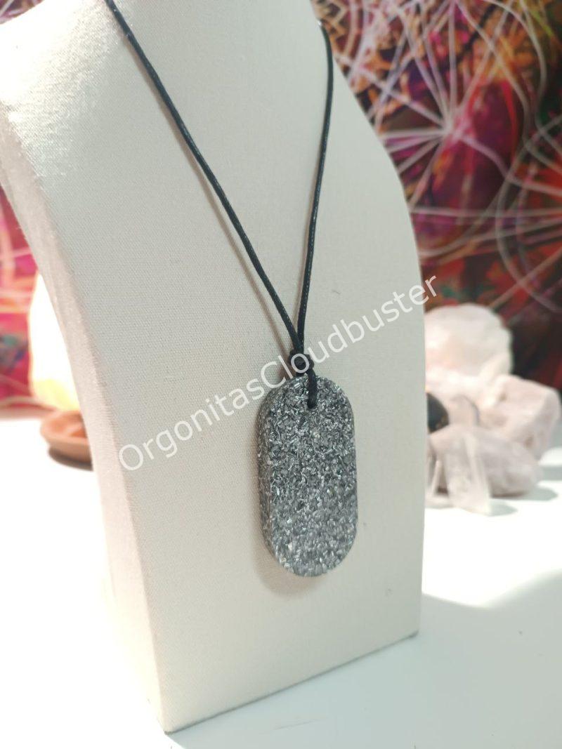 Orgonita / Electronite Colgante Chapa Militar - Imagen 2