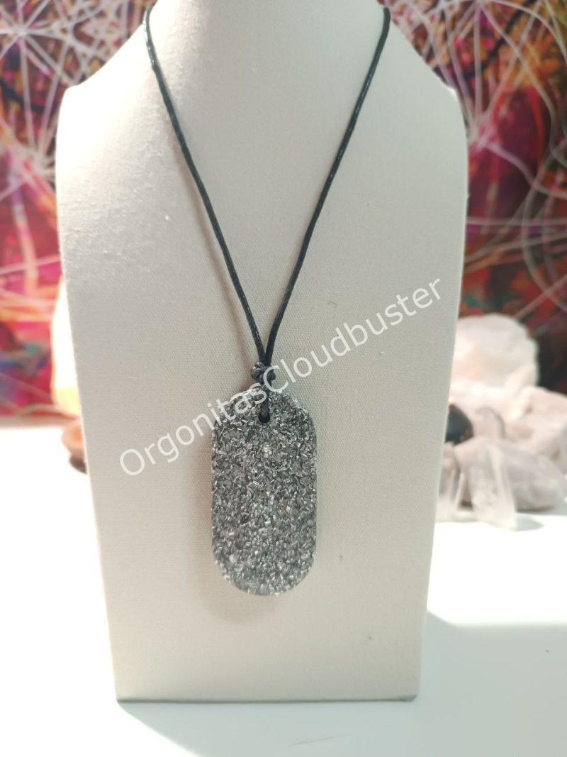 Orgonita / Electronite Colgante Chapa Militar - Imagen 3