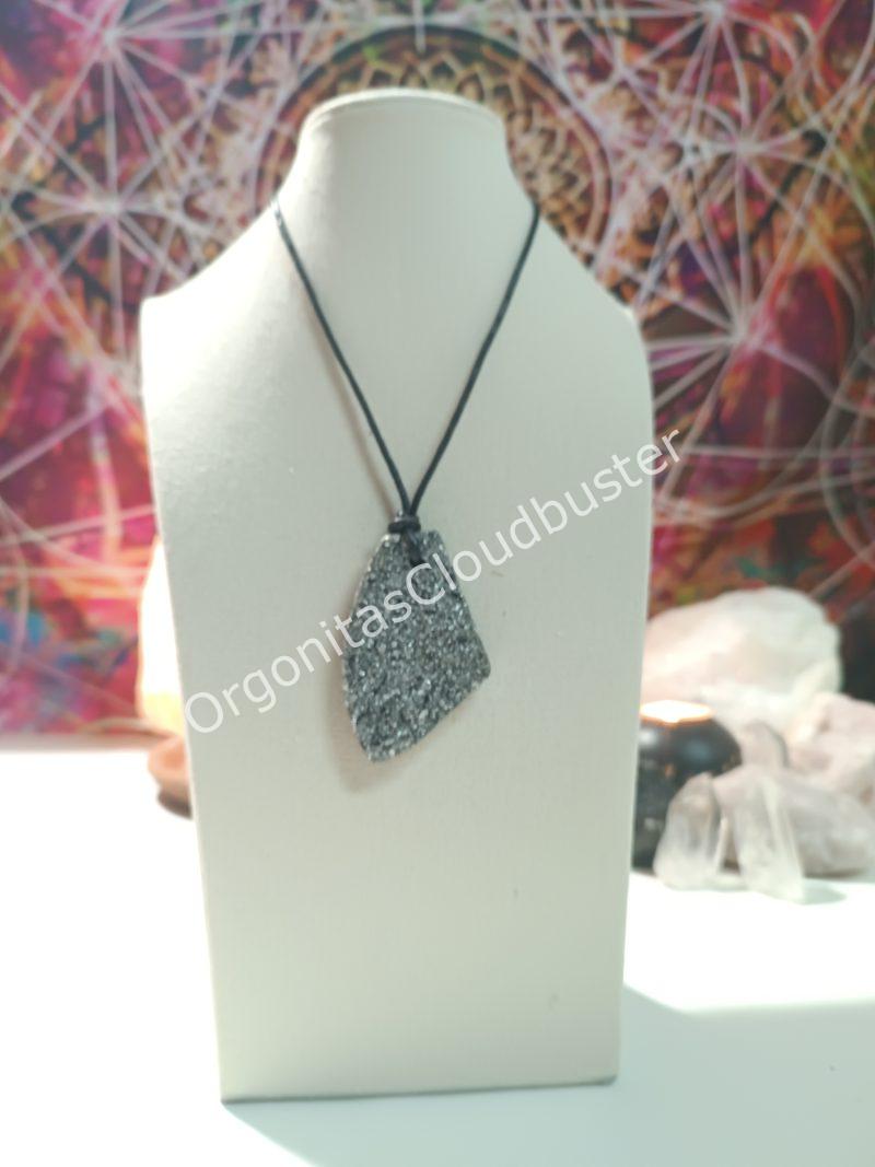 Orgonita / Electronite Colgante Abstracto Grande