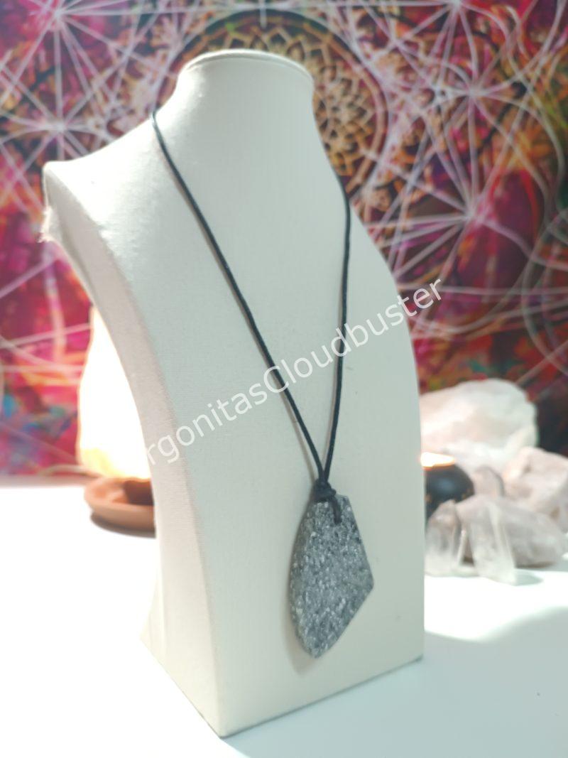 Orgonita / Electronite Colgante Abstracto Grande - Imagen 5