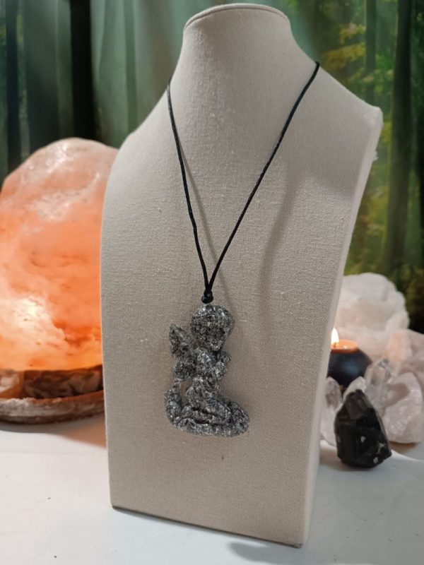 Orgonita / Electronite Colgante forma de Ángel - Imagen 3