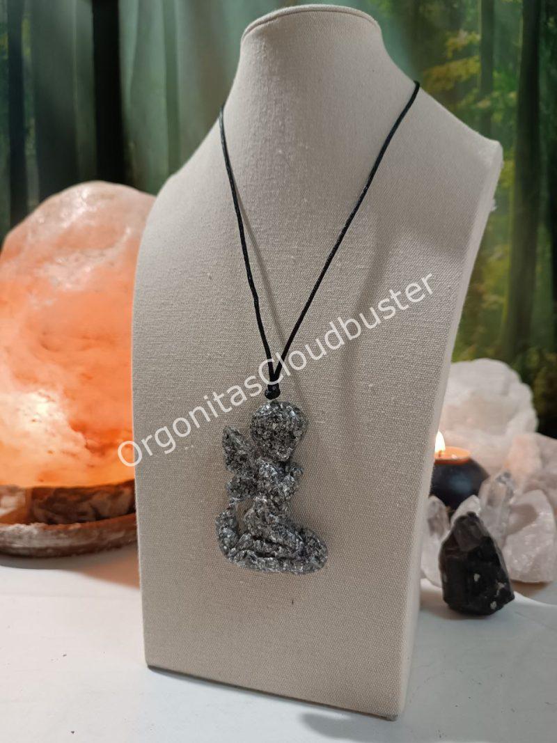 Orgonita / Electronite Colgante forma de Ángel - Imagen 3