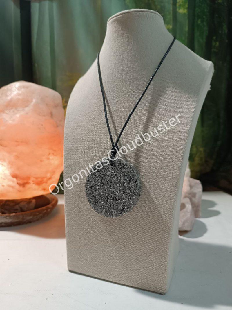 Orgonita / Electronite Colgante Círculo Grande. - Imagen 4