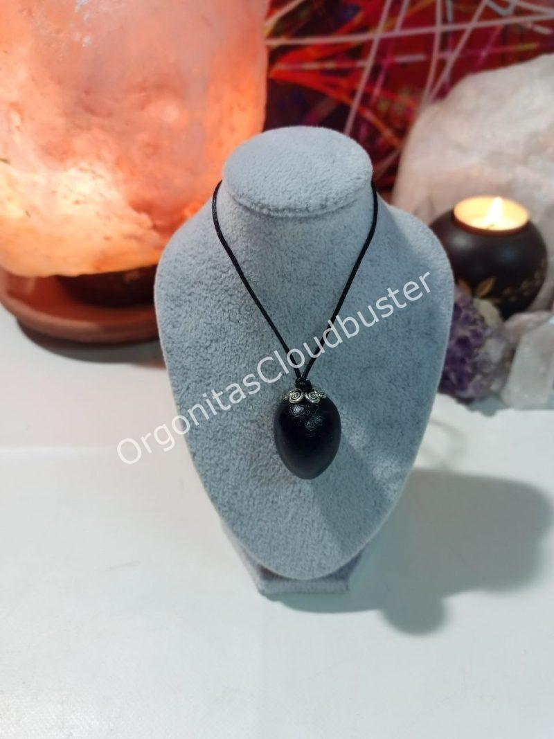 Colgante Ovoide MAGNETITA. 3 tamaños. - Imagen 3