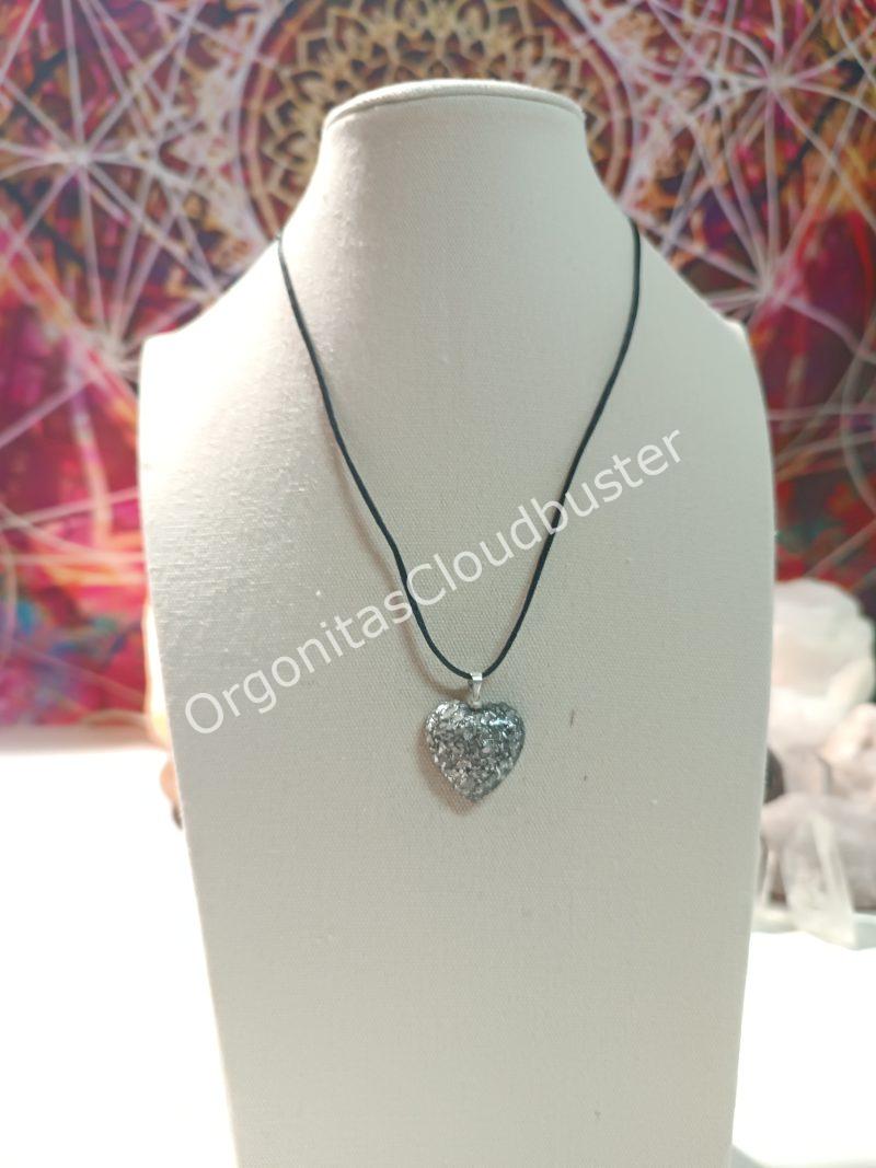 Orgonita / Electronite Colgante Corazón. Grande y Pequeño. - Imagen 8