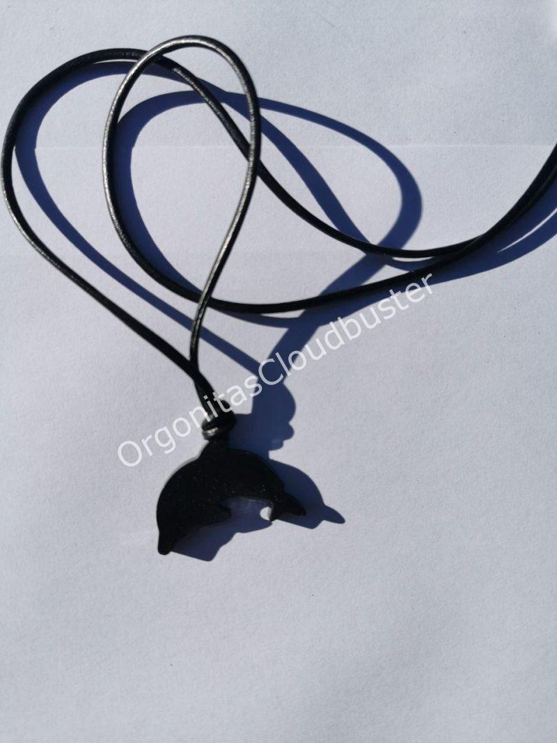 Colgante Delfín Magnetita Orgonita - Imagen 4