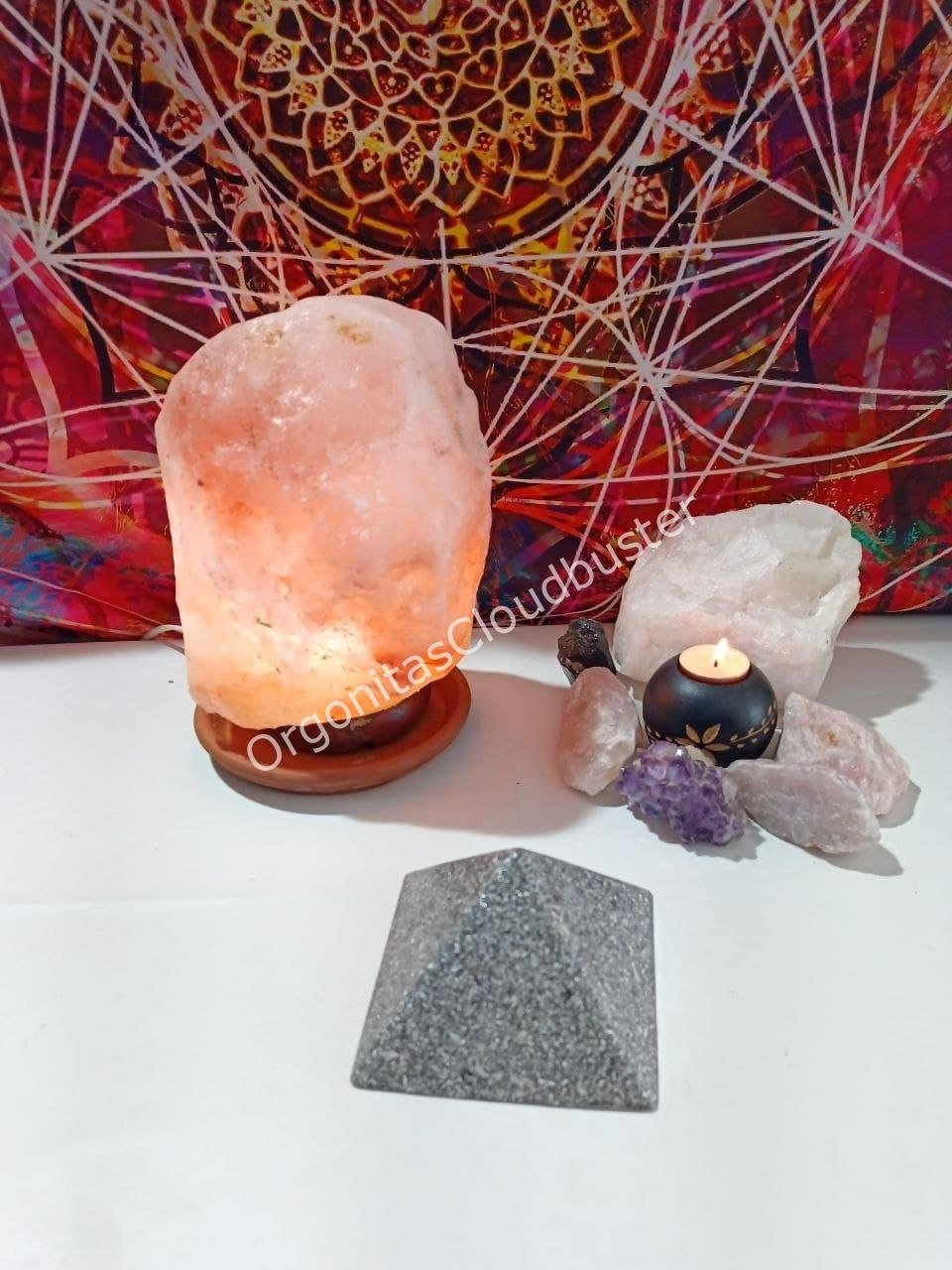 Orgonita / Electronite Pirámide Super Grande 4 lados - Imagen 2