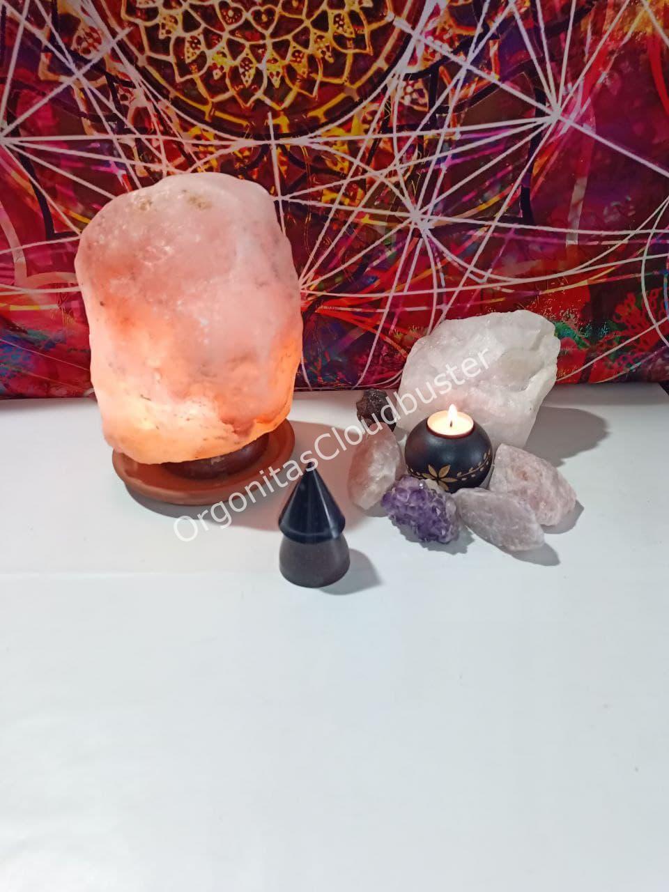 Orgonita VIRUTA DE HIERRO Pirámide Cono y punta de Magnetita - Imagen 5