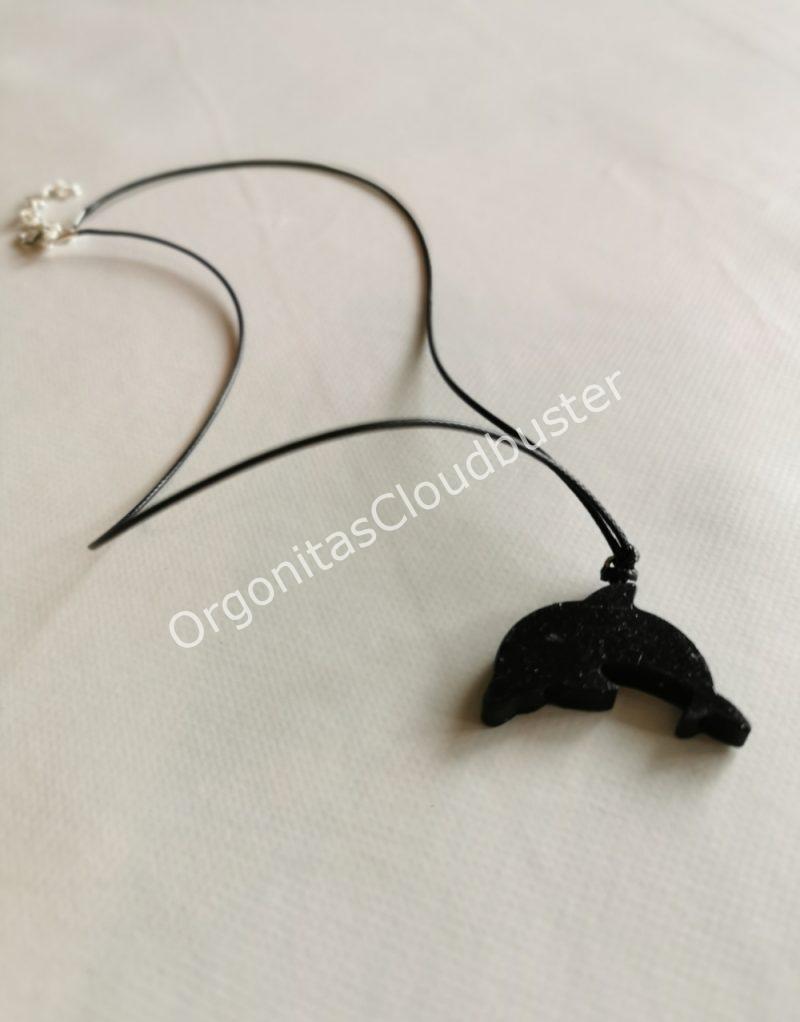 Colgante Delfín Magnetita Orgonita