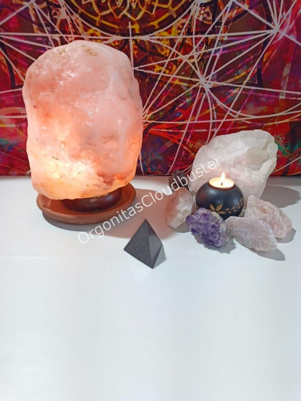 Orgonita VIRUTA DE HIERRO Pirámide 3 lados - Imagen 2