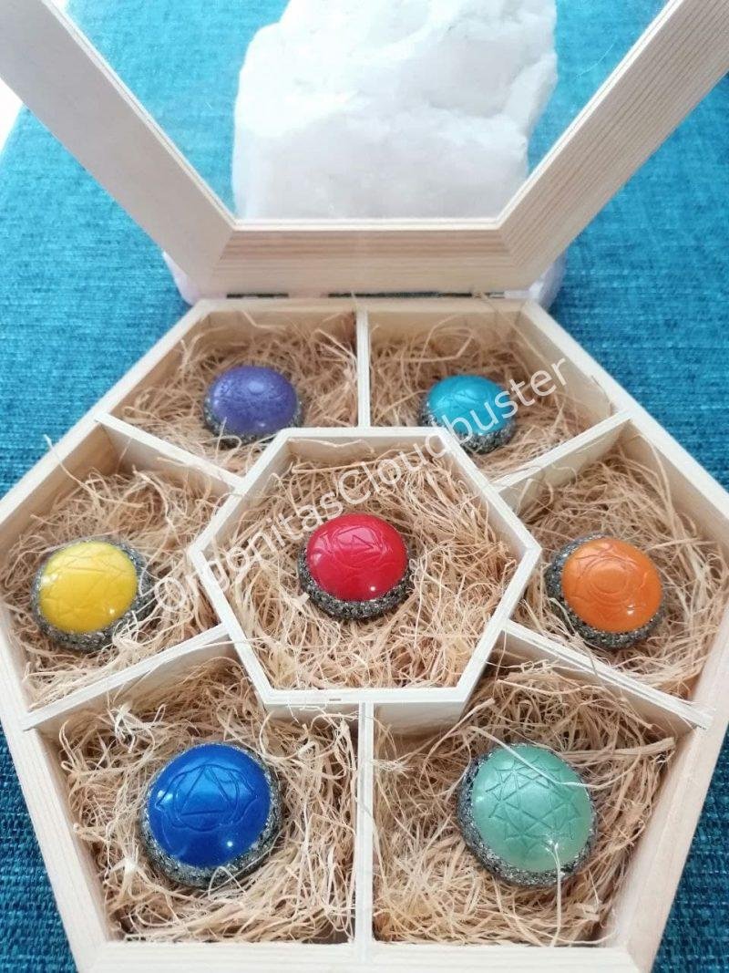 Pack Orgonitas Reiki formato Semiesfera - Imagen 7