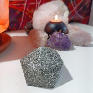 Orgonita / Electronite Pirámide Facetada