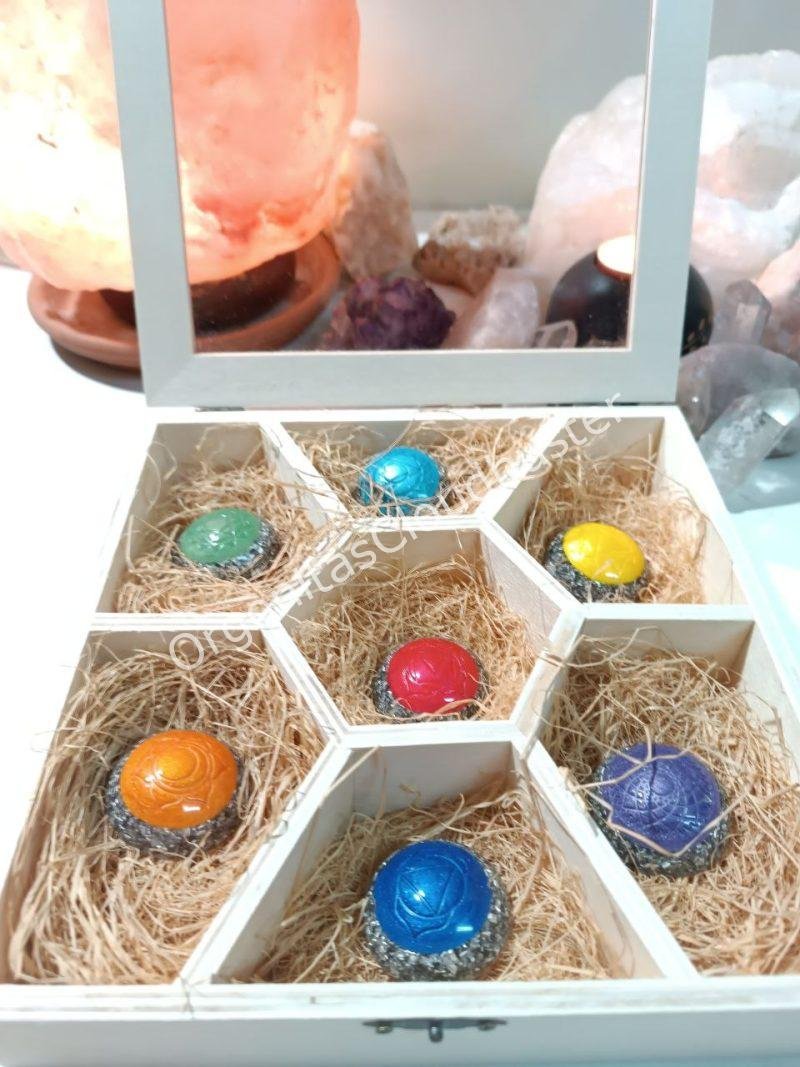 Pack Orgonitas Reiki formato Semiesfera - Imagen 3