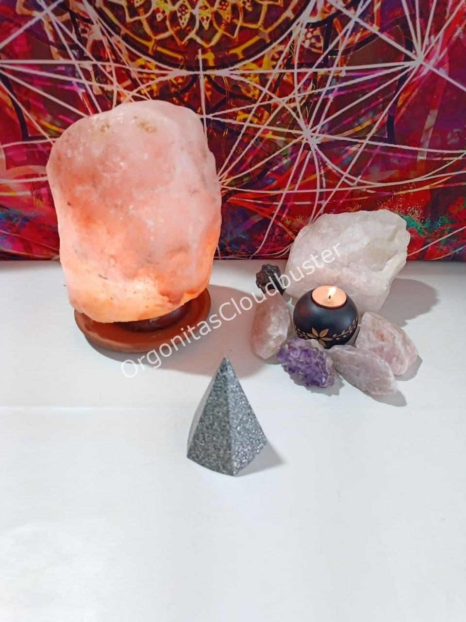 Orgonita / Electronite Pirámide formato Pentagonal - Imagen 3