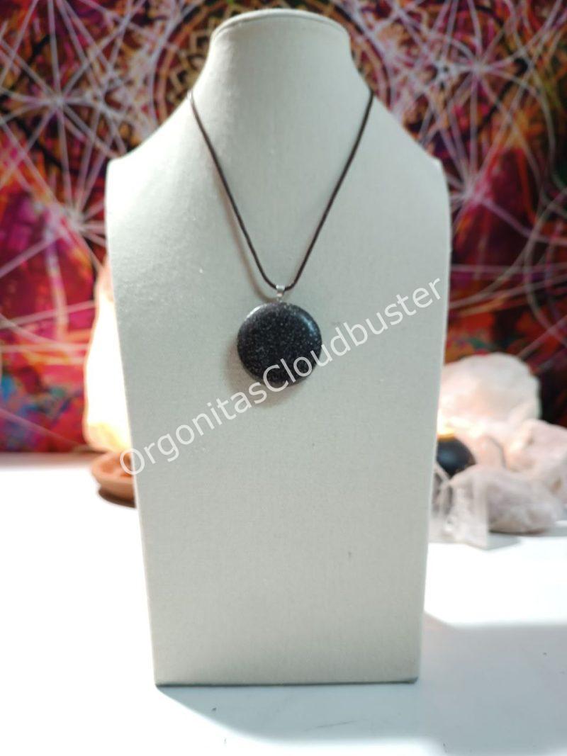 Orgonita VIRUTA PEQUEÑA DE HIERRO colgante Círculo - Imagen 2