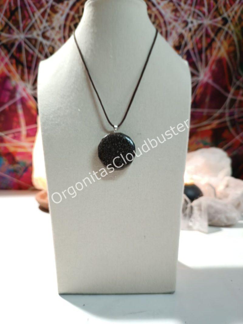 Orgonita VIRUTA PEQUEÑA DE HIERRO colgante Dodecágono - Imagen 2