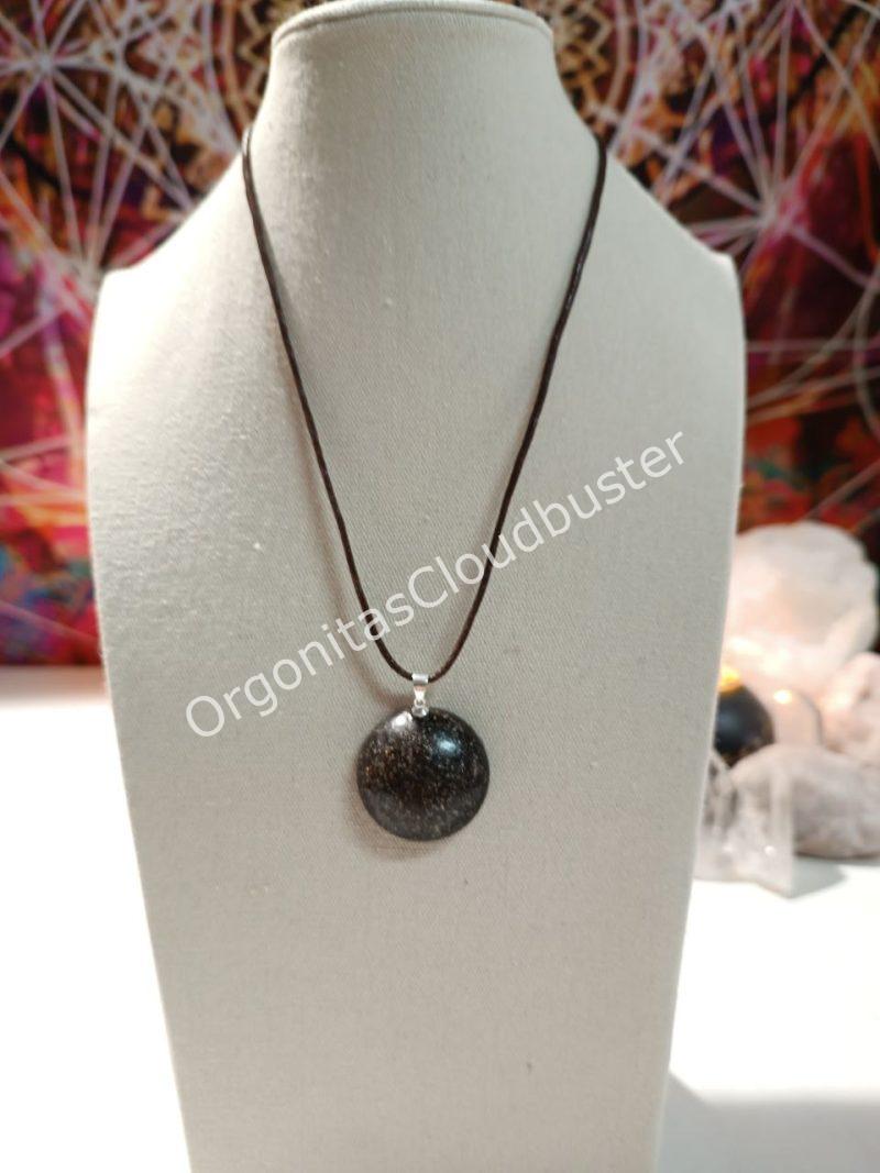 Orgonita VIRUTA PEQUEÑA DE HIERRO colgante Semicírculo Pequeño