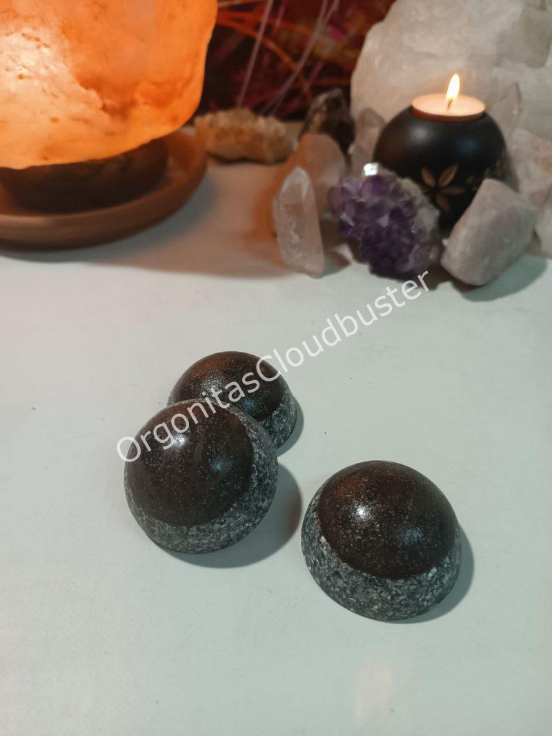 Orgonitas Mini Semiesferas 3 Unidades - Imagen 2