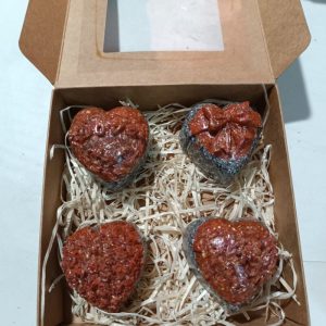 Orgonita / Electronite Conjunto corazones Color